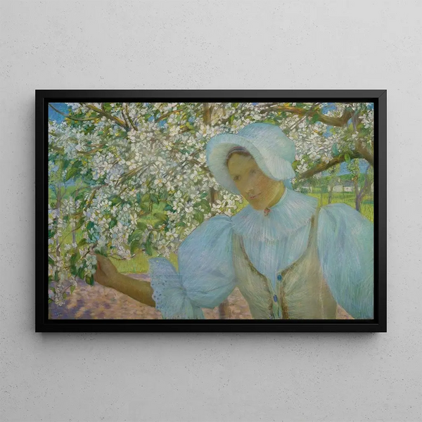Breton Painting - Wilhelm List — framed artwork on a wall