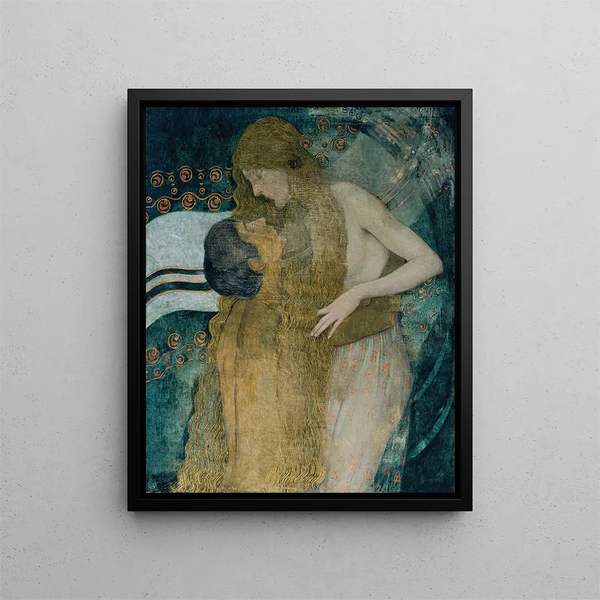 Câlin - Wilhelm List — framed artwork on a wall