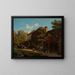Summer Afternoon - Wilhelm Ludwig Friedrich Riefstahl — framed artwork on a wall