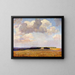 Solitude in the Fields - Wilhelm Ludwig Lehmann — framed artwork on a wall