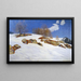 Sun of Mars at Davos - Wilhelm Ludwig Lehmann — framed artwork on a wall