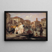 Descente d'une gondole à Venise - Wilhelm Marstrand — framed artwork on a wall