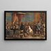 Chr 4 Load the bad days, order and the sword of the forger Christopher Rosenkrantz - Wilhelm Marstrand — framed artwork on a wall