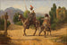 Don Quichotte et Sancho Panza à un carrefour - Wilhelm Marstrand — artwork view