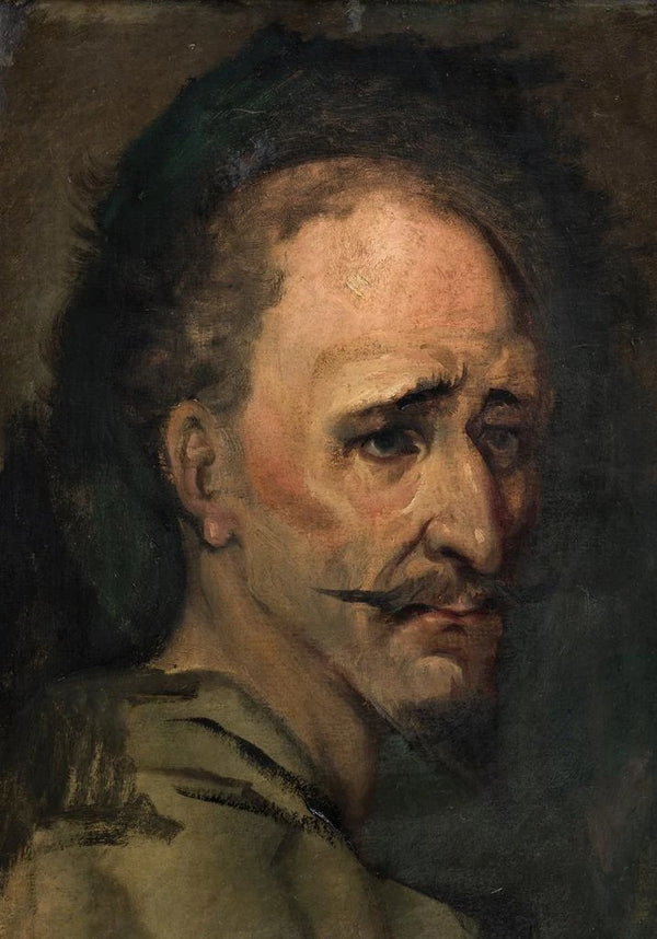 Don Quichotte - Wilhelm Marstrand — framed artwork on a wall
