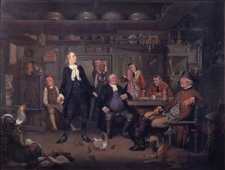 Erasmus Montanus, acte III, scène 3 - Wilhelm Marstrand — artwork view