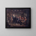 Erasmus Montanus, acte III, scène 3 - Wilhelm Marstrand — framed artwork on a wall