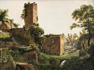 Landscape with Ruins - Wilhelm Marstrand — artwork view
