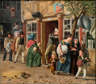 Moving Scene - Wilhelm Marstrand — artwork view