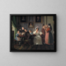 La famille Waagepetersen - Wilhelm Marstrand — framed artwork on a wall