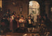 D'une osteria romaine Pipe smokers and Italian women - Wilhelm Marstrand — artwork view