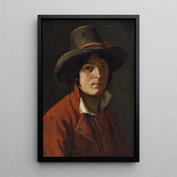 Young vole - Wilhelm Marstrand — framed artwork on a wall