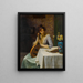 Study of the Partition Chinese Cloisonné Vase - Wilhelm Menzler — framed artwork on a wall