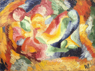 Composition astrale VI - Wilhelm Morgner — artwork view