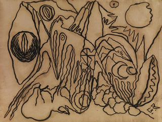 Astral Landscape Painting IV - Wilhelm Morgner — artwork view