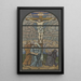 Christ crucified - Wilhelm Sasnal — framed artwork on a wall