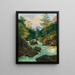 Mühlsturzhorn in Bavaria - Wilhelm Steinfeld — framed artwork on a wall