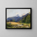 Motif d'Unterstein - Wilhelm Steinfeld — framed artwork on a wall