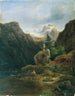 Vorderer Gosausee en direction de Dachstein - Wilhelm Steinfeld — artwork view