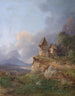 a vast landscape in the Salzkammergut - Wilhelm Steinfeld — artwork view