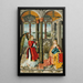L'Annonciation - Wilhelm Stetter — framed artwork on a wall