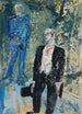General painting and gentleman in suit - Wilhelm Thöny — artwork view