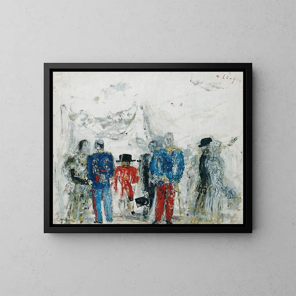 Pause - Wilhelm Thöny — framed artwork on a wall