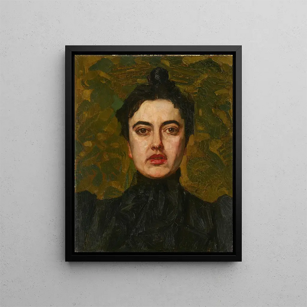 Alice Trübner - Wilhelm Trübner — framed artwork on a wall