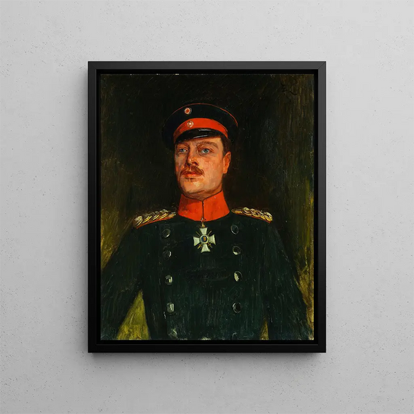 Grand-duc Ernest-Louis de Hesse et du Rhin - Wilhelm Trübner — framed artwork on a wall