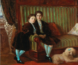 Brothers and Sisters - Wilhelm Trübner — artwork view