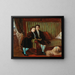Brothers and Sisters - Wilhelm Trübner — framed artwork on a wall