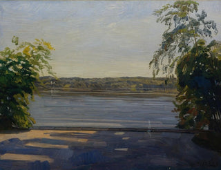 Lake of Starnberg - Wilhelm Trübner — artwork view