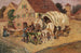 Chariot at the village well - Wilhelm Velten — artwork view