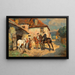 Repos chez le forgeron - Wilhelm Velten — framed artwork on a wall