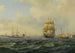 Ships in Copenhagen - Wilhelm Victor Bille — artwork view