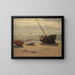 On the beach of Skagen - Wilhelm Xylander — framed artwork on a wall