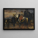 Crossing the River - Wilhelm von Diez — framed artwork on a wall