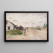 Landscape of Skagen - Wilhelm von Gegerfelt — framed artwork on a wall