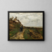 Vue à Menil-Val - Wilhelm von Gegerfelt — framed artwork on a wall