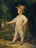 Le Petit Fermier Le Petit Chasseur - Wilhelm von Kaulbach — artwork view