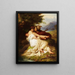 Under the Linden Trees - Wilhelm von Kaulbach — framed artwork on a wall