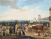 the cattle market on the outskirts of the city - Wilhelm von Kaulbach — artwork view