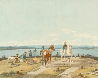 After the Hunt - Wilhelm von Kobell — artwork view