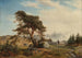 Landscape Painting with Hunters - Wilhelm von Mörner — artwork view