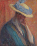 Woman with Hat - Wilho Sjöström — artwork view