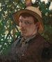 Self-portrait at Montigny - Will Hicock Low — artwork view