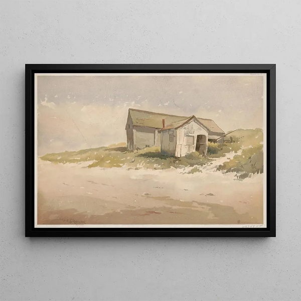 Prang's progressive studies in watercolor painting Part II advanced studies No 2 - Will S. Robinson — framed artwork on a wall