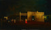 View of figures in a street near a hacienda - Will Sparks — artwork view