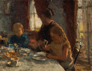 A family breakfast - Willem Bastiaan Tholen — artwork view