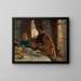 A family breakfast - Willem Bastiaan Tholen — framed artwork on a wall